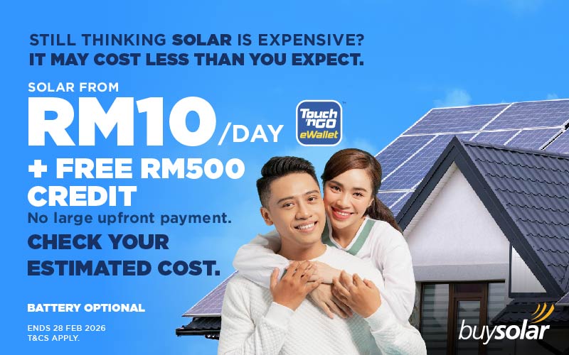 Go Solar from Just RM10/day with Solar ATAP!