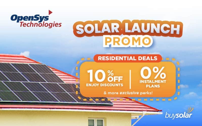 OpenSys Technologies is now officially live on buySolar! Bringing trusted residential and commercial solar solutions right to your doorstep. To mark this milestone, enjoy an exclusive launch promotion on residential solar—available for a limited time.