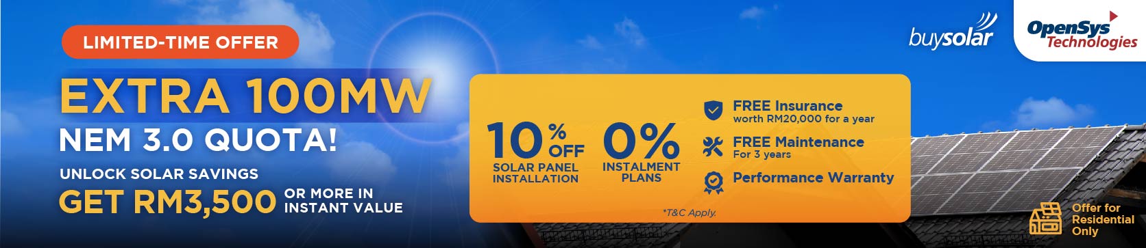 Residential CIMB Promotion buySolar